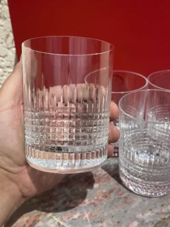 Online Pamono Nancy Goblets from Baccarat, Set of 9