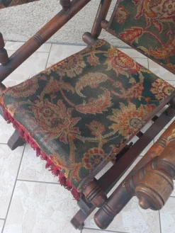 Discount Pamono Napoleon III Bamboo Style Rocking Chair
