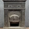 Pamono Napoleon III Cast Iron Fireplace Mantel or Front, 1880s> Fireplaces And Mantels