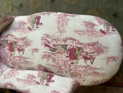 Online Pamono Napoleon III Chaise Lounge in Toile De Jouy