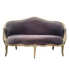 Sale Pamono Napoleon III Corbeille Sofa in Grey Oak, France, 1990s