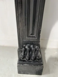 Best Pamono Napoleon III Fireplace with Claw Feet in Black Marble, 19th Century