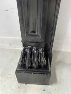 Best Pamono Napoleon III Fireplace with Claw Feet in Black Marble, 19th Century