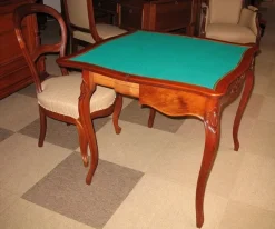 Pamono Napoleon III Game Table><noscript><img width=