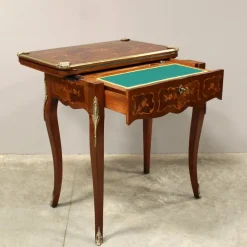 Pamono Napoleon III Game Table, 1800s><noscript><img width=