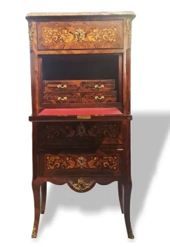 New Pamono Napoleon III Inlaid Secretary, France