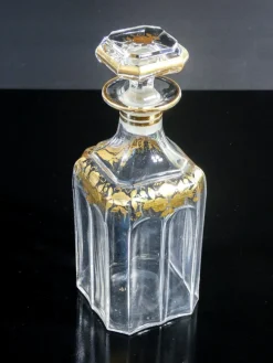 Pamono Napoleon III Liquor Cellar in Baccarat Glass, Set of 20><noscript><img width=