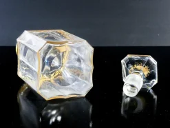 Pamono Napoleon III Liquor Cellar in Baccarat Glass, Set of 20><noscript><img width=