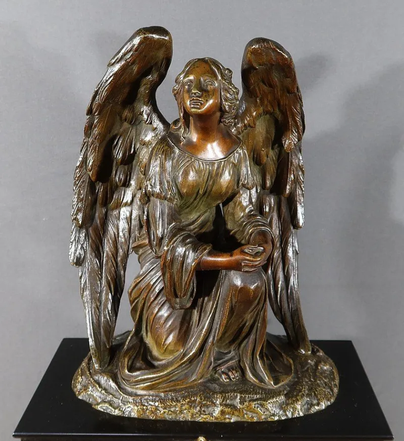 Pamono Napoleon III Marble and Bronze Clock> Clocks