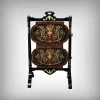 Sale Pamono Napoleon III Marquetry Serving Trolley, 19th Century