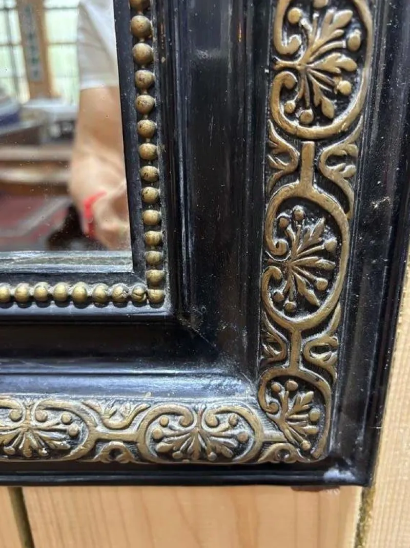 Outlet Pamono Napoleon III Mirror with Pediment