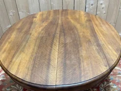Outlet Pamono Napoleon III Oval Dining Table with Central Leg