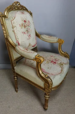Pamono Napoleon III Salon, Set of 9><noscript><img width=