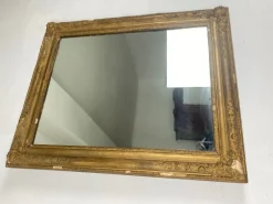 Pamono Napoleon III Wall Mirror in Gilded Wood and Stucco> Mirrors