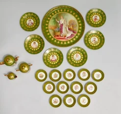 New Pamono Napoleon Table Service from Sevre, Set of 22