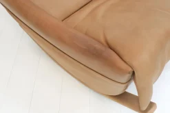 Online Pamono Natural Leather Rocking Chair from de Sede, Switzerland, 1970s