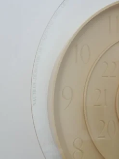 Pamono Nautilus Clock by Oscar Tusquets for Mobles, 1995><noscript><img width=