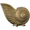 Pamono Nautilus Shaped Champagne Bottle Holder in Brass, Italy, 1950s> Ice Buckets & Wine Coolers