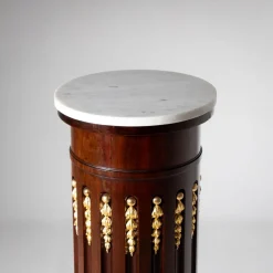 Best Pamono 2nd Half 19th Century Empire Column with Fire-Gilt Appliqués