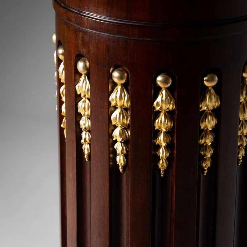 Best Pamono 2nd Half 19th Century Empire Column with Fire-Gilt Appliqués