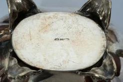 Pamono Neapolitan Empire Style Silver Service, Early 20th Century, Set of 4><noscript><img width=