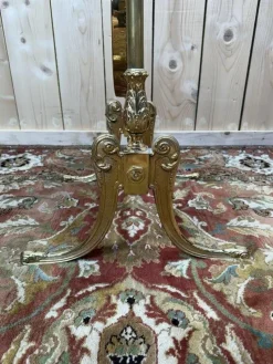 Clearance Pamono Neoclassical Brass Psyche Mirror