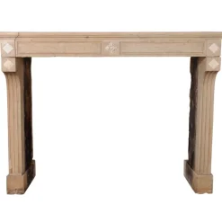 Pamono Neo-Classical Carved Limestone Fireplace> Fireplaces And Mantels