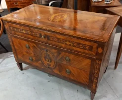 Hot Pamono Neoclassical Chest of Drawers with Inlay