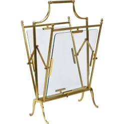 Pamono Neoclassical Magazine Rack from Maison Jansen, France, 1950s> Magazine Racks