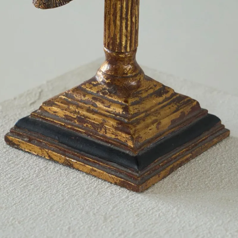 Discount Pamono Neoclassical Rope and Tassel Candleholder, 1970s