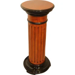 Clearance Pamono Neoclassical Rotating Pedestal in Beech Wood, Germany, 1920s