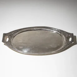 Sale Pamono Neoclassical Silver Tray from Weißenfels, 1811