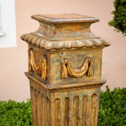 Pamono Neoclassical Style Pedestals, 20th Century, Set of 2><noscript><img width=