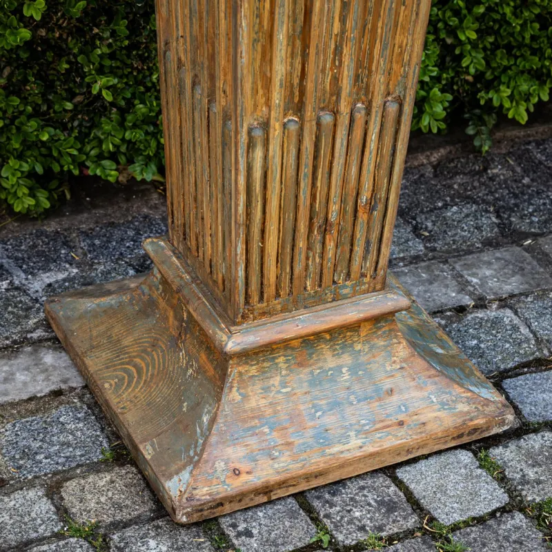 Pamono Neoclassical Style Pedestals, 20th Century, Set of 2> Pedestals And Columns