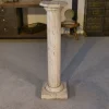 Pamono Neoclassical Wooden Column with Marble-Effect Paint, Early 20th Century> Pedestals And Columns