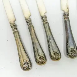 Pamono Neo-Classisist Knifes, Sweden, 1960s, Set of 6> Cutlery & Serving Utensils