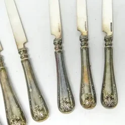 Pamono Neo-Classisist Knifes, Sweden, 1960s, Set of 6><noscript><img width=