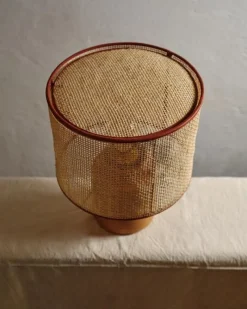 Sale Pamono New Edition 2025 Medium Sonora Rattan Table Lamp by Nassi