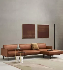 Pamono New York Lounge Chair in Metal and Leather Upholstery by Quinti Sedute><noscript><img width=