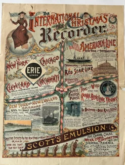 Pamono New York Recorder Poster, 1893><noscript><img width=