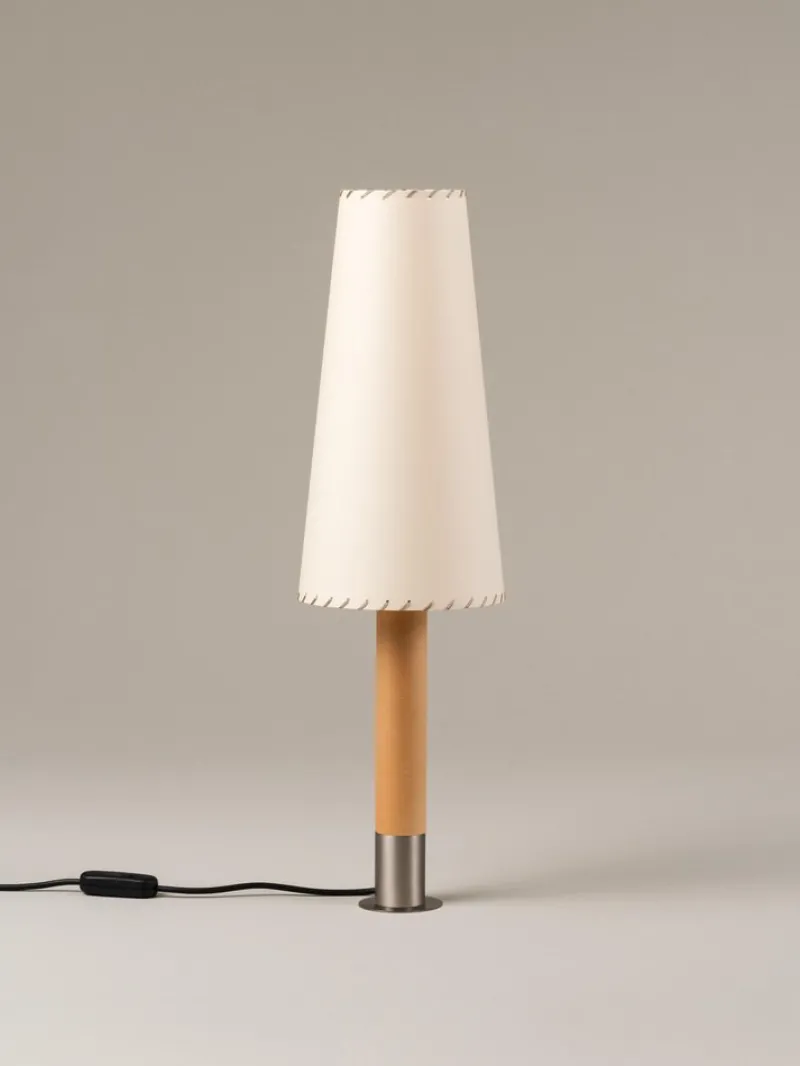 Pamono Nickel Básica M2 Table Lamp by Santiago Roqueta, Santa & Cole> Table Lamps