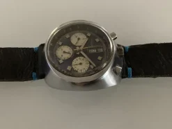 Pamono Nicolet Bullhead Watch, 1970s