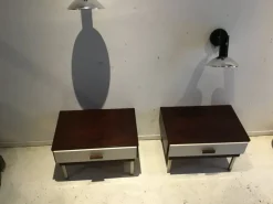 Best Pamono Night Stands, 1970s, Set of 2