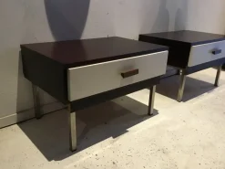Best Pamono Night Stands, 1970s, Set of 2
