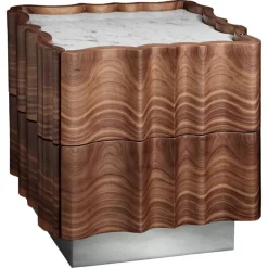 Pamono Nightstand by Il Pezzo Mancante> Tables|Nightstands