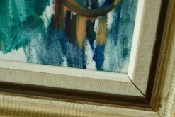 Pamono Nils Severin, Park View, Mid-20th Century, Oil on Canvas, Framed><noscript><img width=