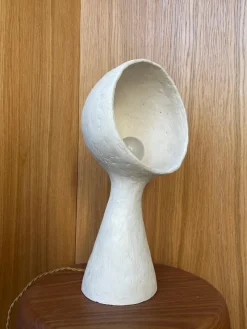 Pamono Ninfea White Stoneware Lamp by Renzo Maar><noscript><img width=