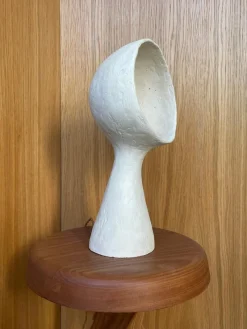 Pamono Ninfea White Stoneware Lamp by Renzo Maar><noscript><img width=