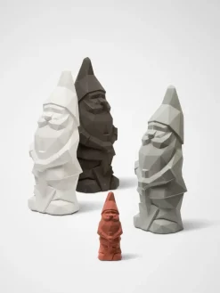 Hot Pamono Nino Garden Gnome in Light Grey by Pellegrino Cucciniello for Plato Design