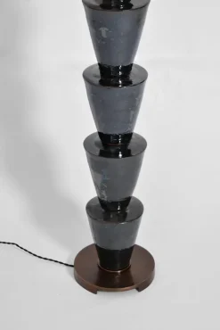 Pamono Nizwa Black Floor Lamp by Barracuda Interiors><noscript><img width=